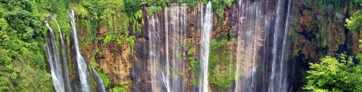 Tumpak Sewu waterfall tour  Tour ke air trjun tumpak sewu tumpak sewa waterfall tour trekking adventure tumpak sewu waterfall Banyuwangi Ijen Travel